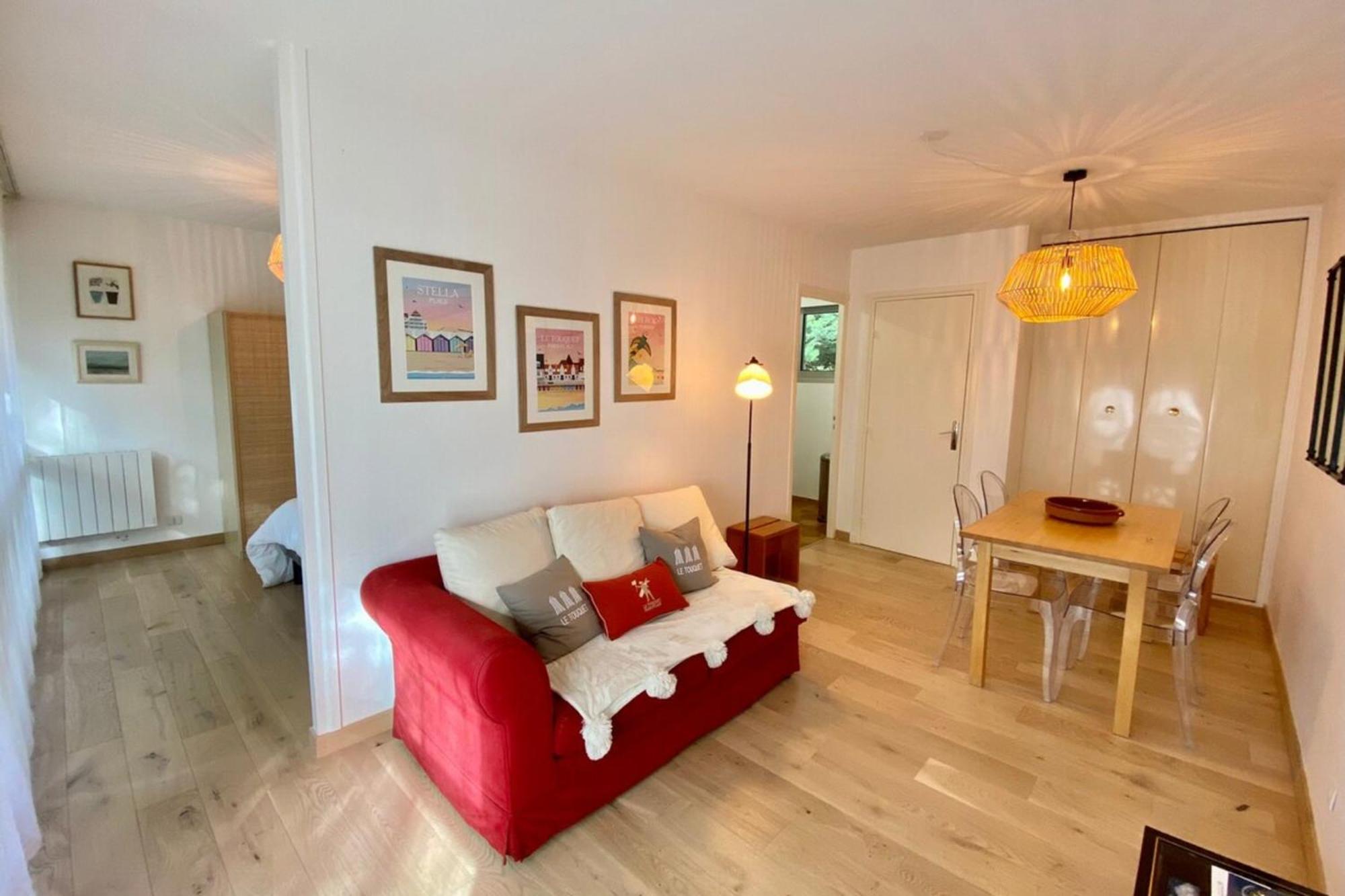 Large Studio Cabin For 4 People Very Close To Le Touquet Golf Course Экстерьер фото